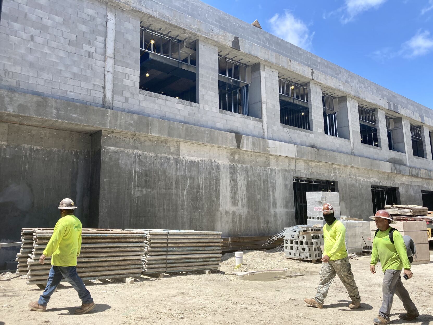 Overtown Youth Center construction site